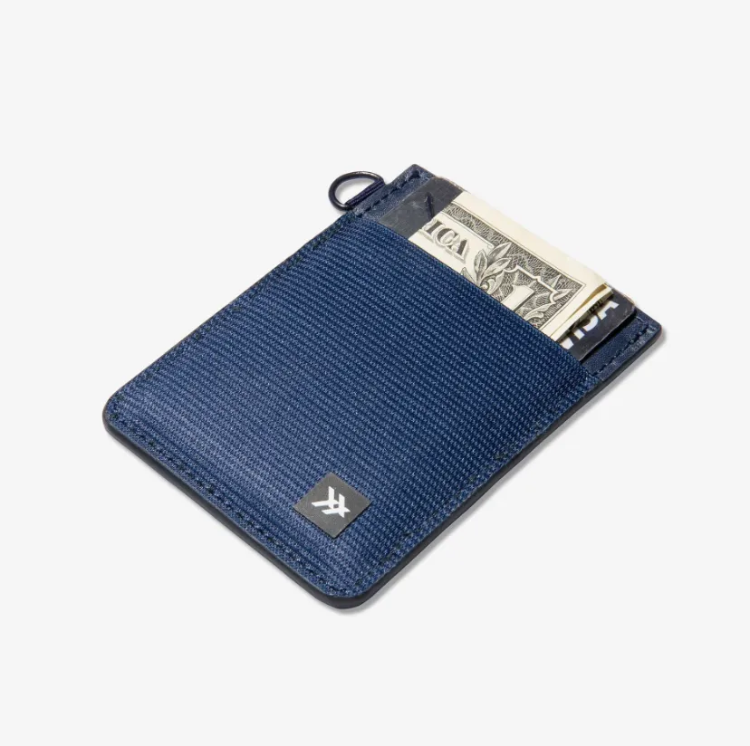 Thread Wallets RFID Secure Leather Vertical Card Wallet