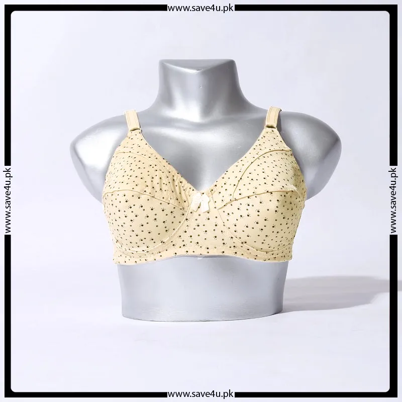 Women Comfortable Cotton Printed Bra